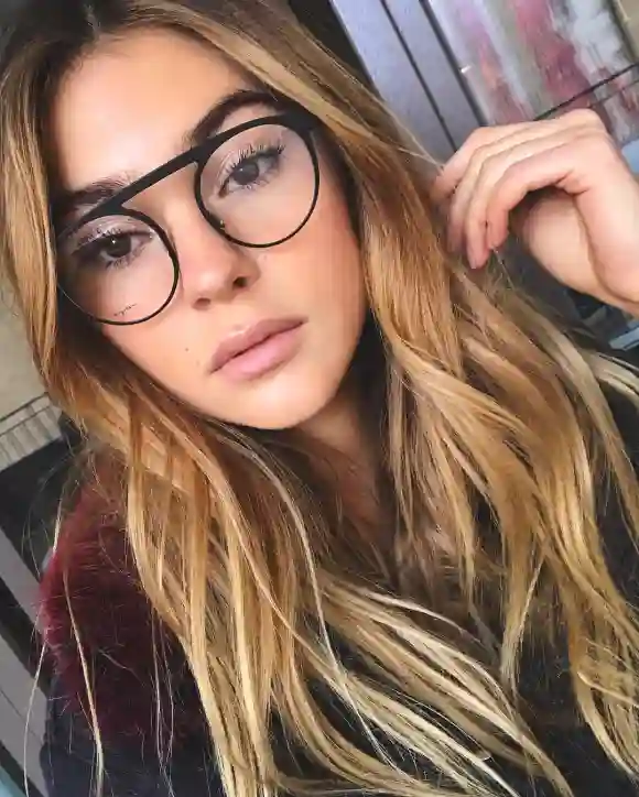 Stefanie Giesinger mit Brille