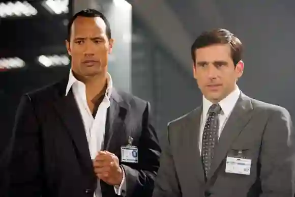 Steve Carell, Dwayne Johnson , get smart