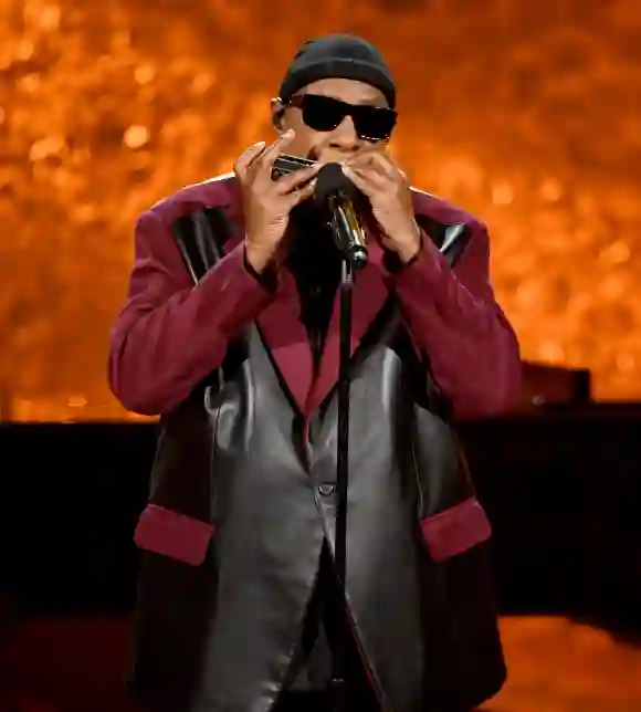 Stevie Wonder bei einer musikalischen Feier für Quincy Jones im Jahr 2018