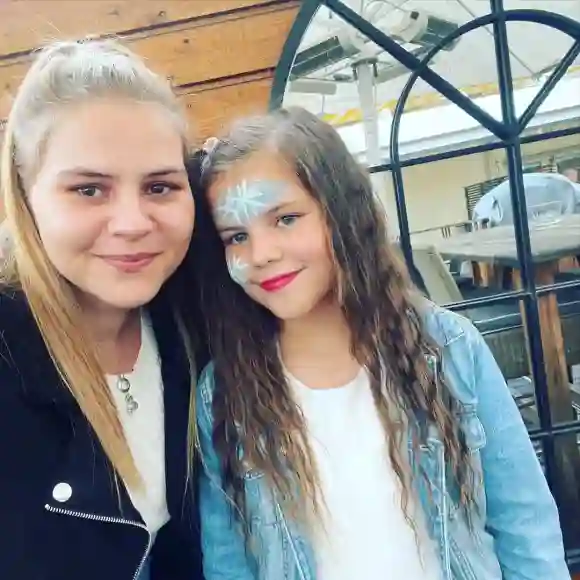 Sylvana Wollny mit ihrer Tochter Celina-Sophie
