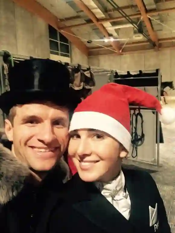 Thomas und Lisa Müller wünschen Frohe Weihnachten