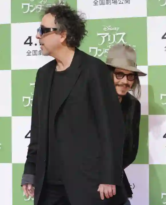 Johnny Depp crashte das Foto von Tim Burton