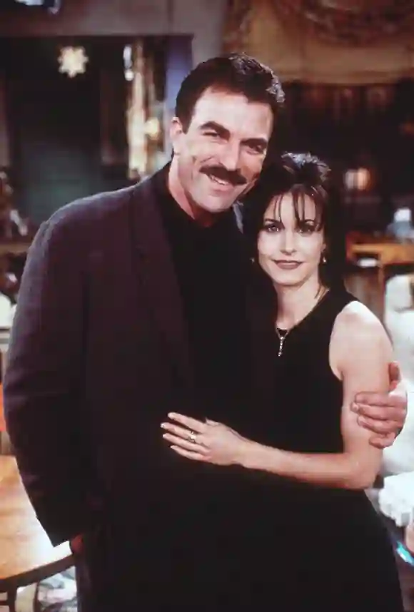 Tom Selleck und Courteney Cox spielten ein Paar in Friends