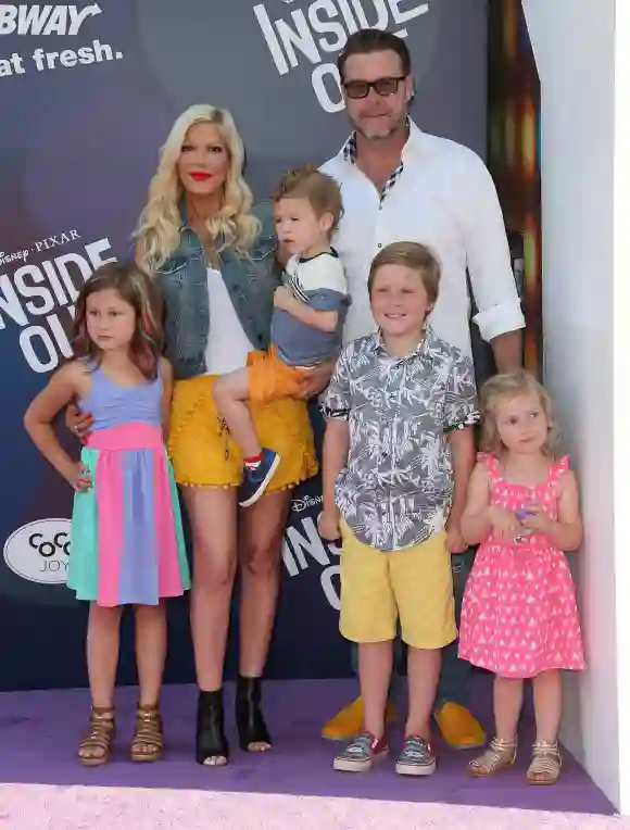 Tori Spelling, Dean McDermott und Kinder