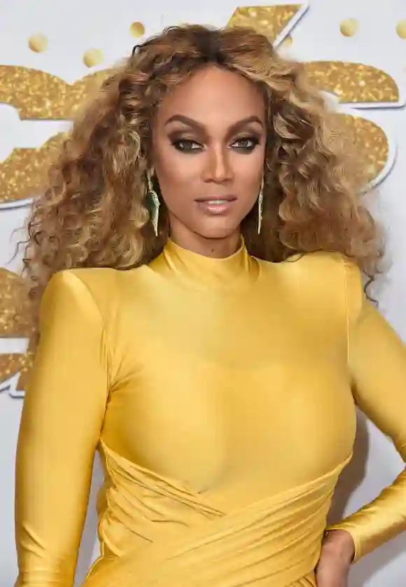 Tyra Banks nimmt an der Live-Show der 13. Staffel von „America’s Got Talent“ teil.