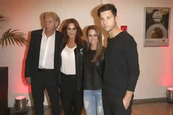 Andrea Berg und Vanessa Mai mit ihren Männern