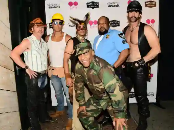 Village People bei der go90 + Streamys After Party