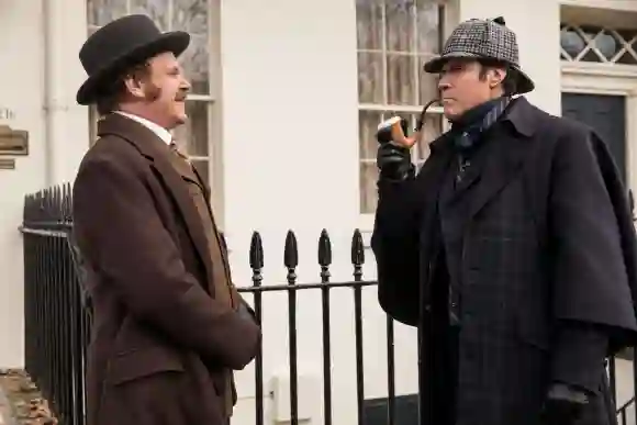 "Holmes & Watson": John C. Reilly als "Dr. Watson" und Will Ferrell als "Sherlock Holmes"