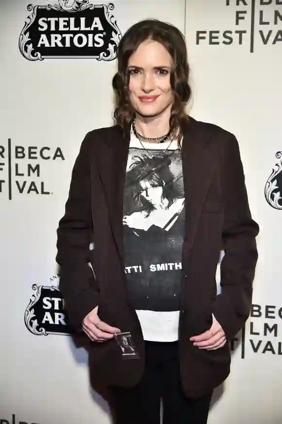 Winona Ryder nimmt an "Reality Bites" 25-jährigem Jubiläum - 2019 Tribeca Film Festival im BMCC Tribeca PAC am 4. Mai 2019 in New York City teil