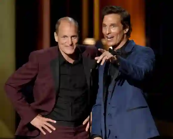 Woody Harrelson und Matthew McConaughey  sind gute Freunde