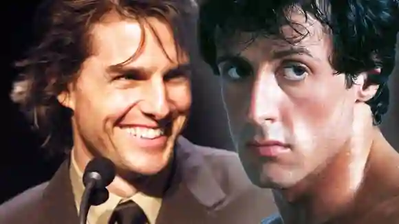Heiße Achtziger Jahre Stars Tom Cruise, Sylvester Stallone