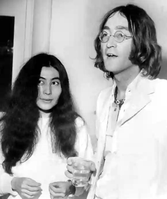 Yoko Ono und John Lennon