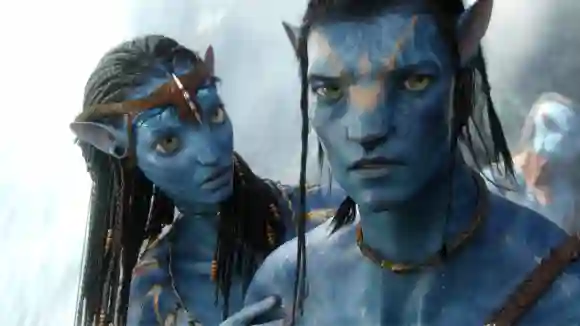 Die Stars aus „Avatar“ (2009): Zoe Saldana und Sam Worthington