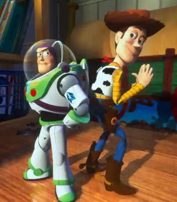 Buzz Lightyear und Woody in "Toy Story"