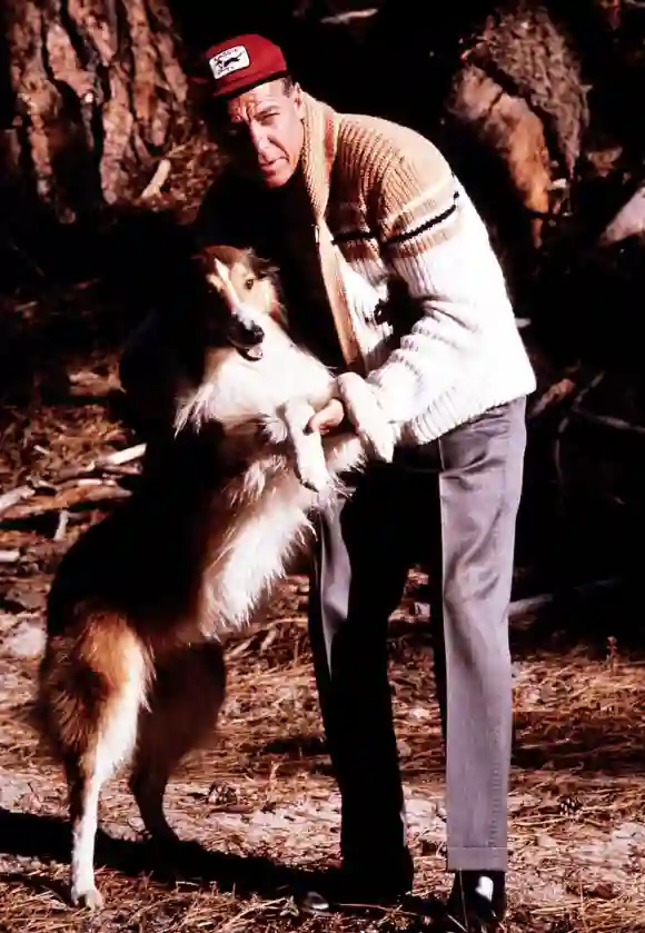 „Lassie” mit ihrem Besitzer Ranger Corey Stuart