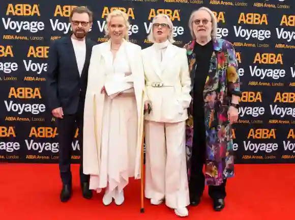 ABBA : Björn Ulvaeus, Agnetha Fältskog, Anni-Frid Lyngstad und Benny Andersson