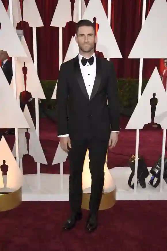 Adam Levine nimmt am 22. Februar 2015 an den 87. Annual Academy Awards im Hollywood & Highland Center in Hollywood, Kalifornien, teil.