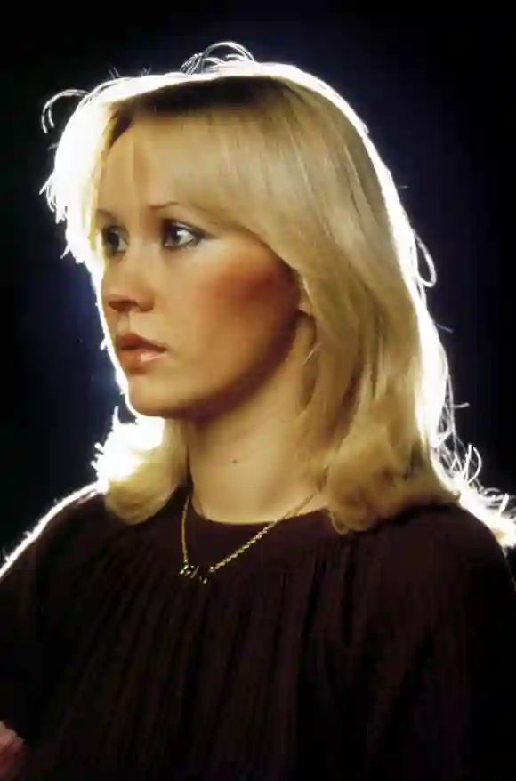 Agnetha Fältskog während ihrer Zeit bei ABBA