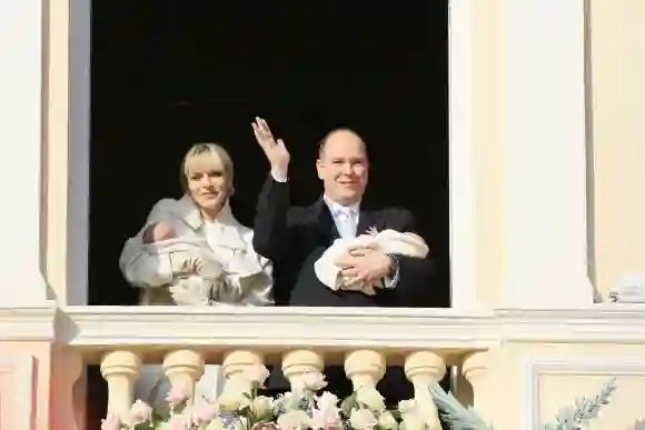 Fürst Albert und Fürstin Charlène sind im Jahr 2015 Eltern geworden
