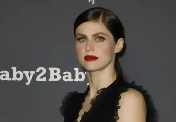 WEST HOLLYWOOD, CALIFORNIA - NOVEMBER 13: Alexandra Daddario attends the Baby2Baby 10-Year Gala Presented By Paul Mitche