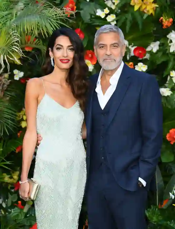 Amal und George Clooney