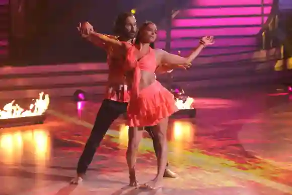 Amira Aly und Massimo Sinato bei „Let's Dance“