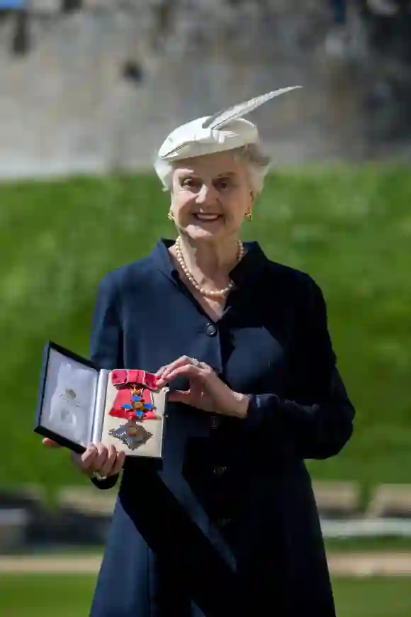 Angela Lansbury auf Schloss Windsor