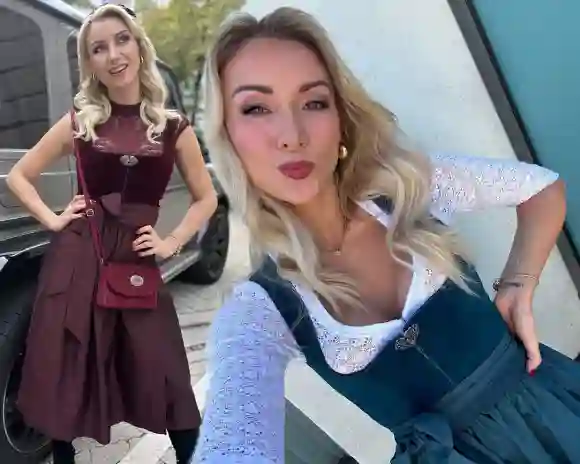 anna carina woitschack dirndl sexy