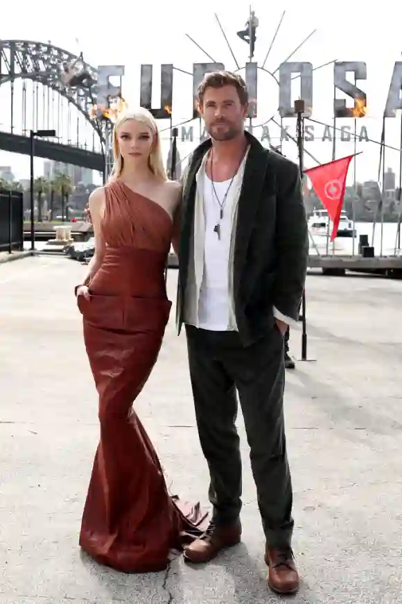 Anya Taylor-Joy und Chris Hemsworth bei der Premiere von "Furiosa: Eine Mad Max Saga"