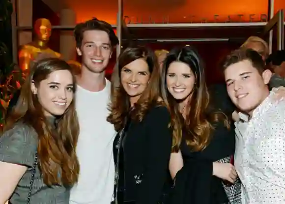 Maria Shriver mit ihren Kindern