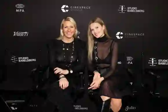 berlinale 2024 heiß sexy transparent Ashley Rice und Toni Garrn