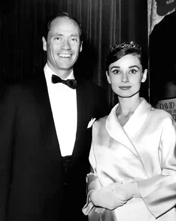 Audrey Hepburn und Mel Ferrer