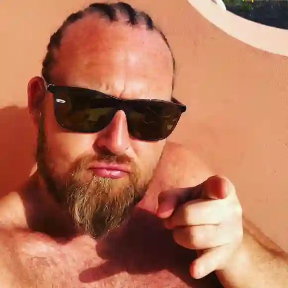 Axel Stein mit seiner neuen Frisur auf Instagram