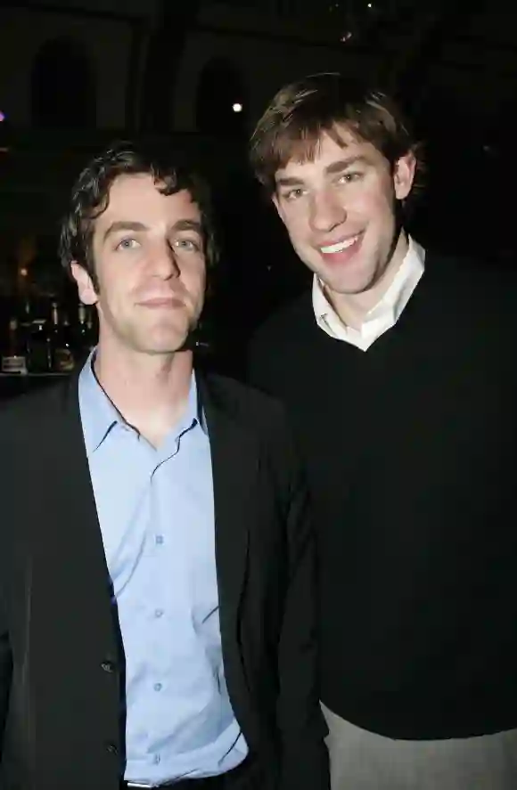 B.J. Novak und John Krasinski auf der NBC TCA Party