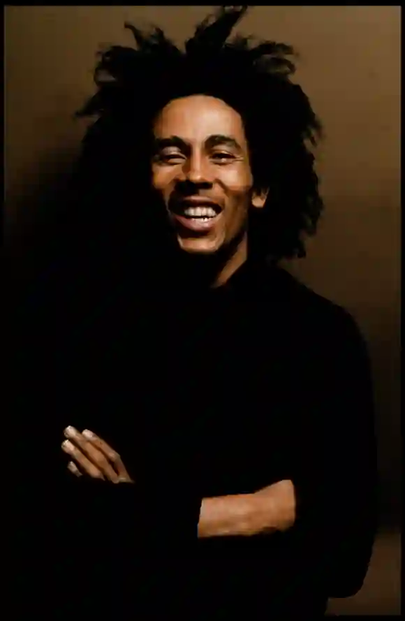 Der jamaikanische Sänger Bob Marley (1945-1981)