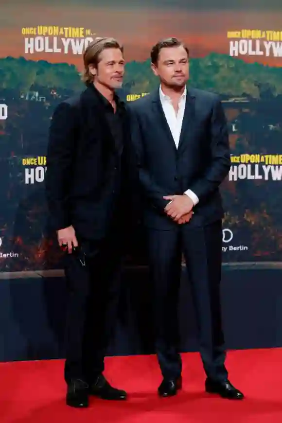 Brad Pitt und Leonardo DiCaprio im August 2019