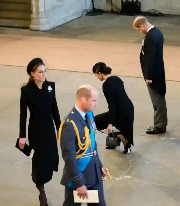 Britische Royals bei Trauerfeier für Queen