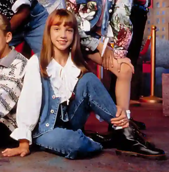 Britney Spears in der US-amerikanischen Fernsehsendung „The Mickey Mouse Club“