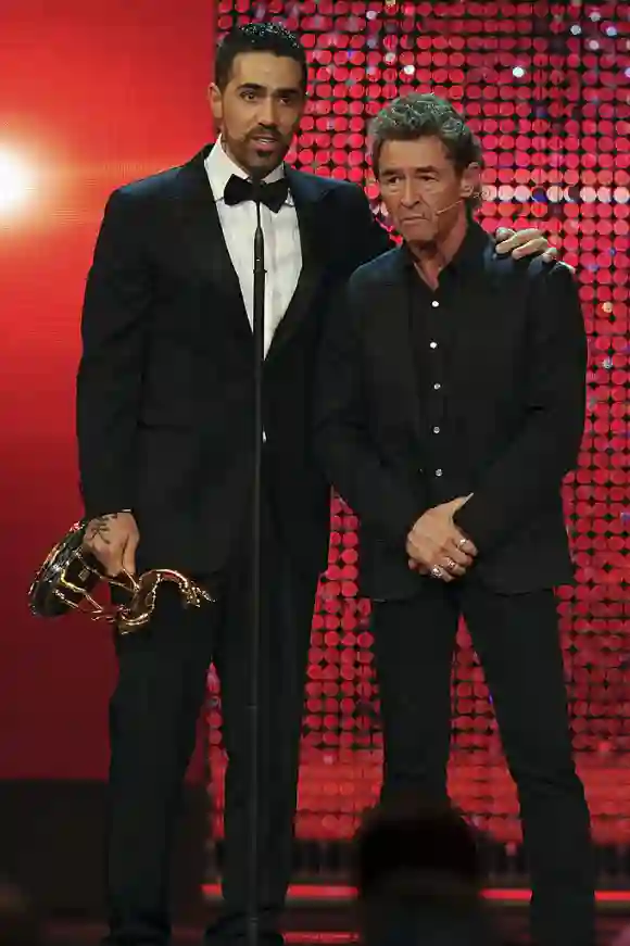 Bushido und Peter Maffay bei der Bambi-Verleihung 2011