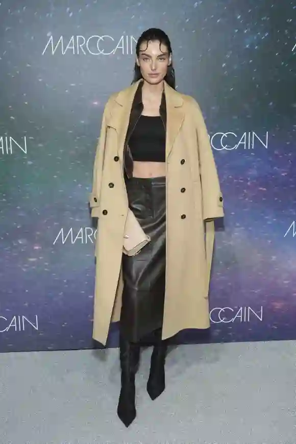 Celine Bethmann bei der Fashion Show von Marc Cain am 31. Januar 2025