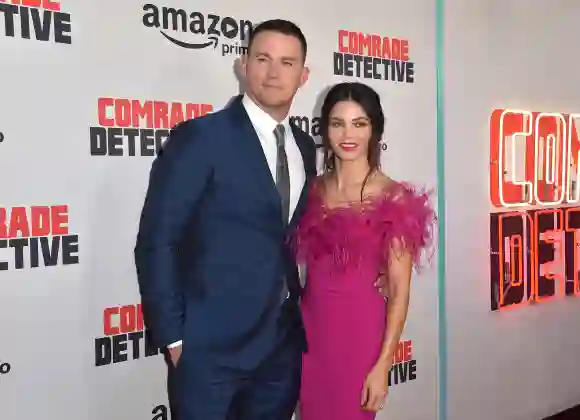 Channing Tatum und Jenna Dewan Tatum bei der Premiere von Amazons Comrade Detective