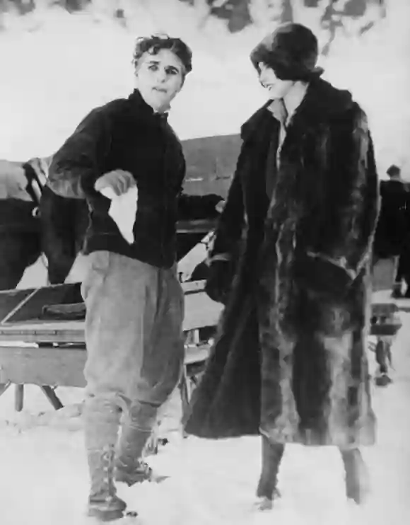 Charlie Chaplin und Lita Grey