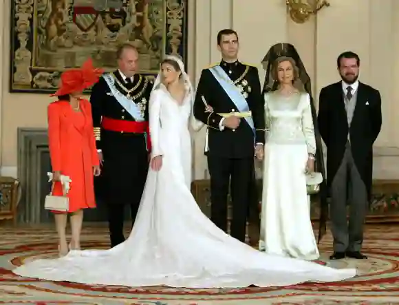 Die Hochzeit von Kronprinz Felipe und Letizia am 22. Mai 2004