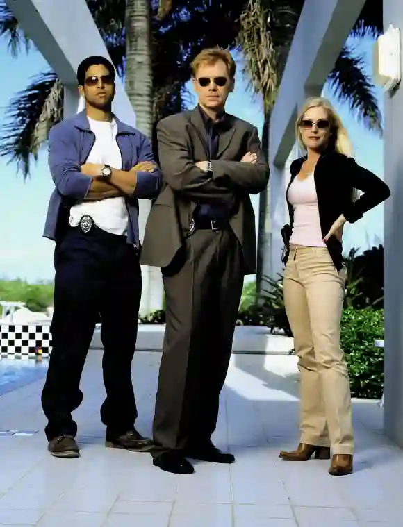 Die Hauptdarsteller von "CSI:Miami": Adam Rodriguez,David Caruso und Emily Procter