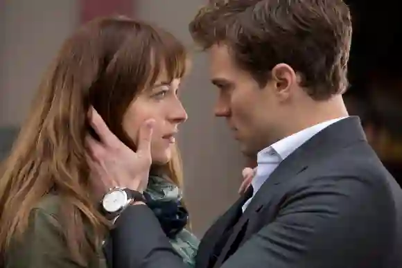 Dakota Johnson und Jamie Dornan in „Shades of Grey“