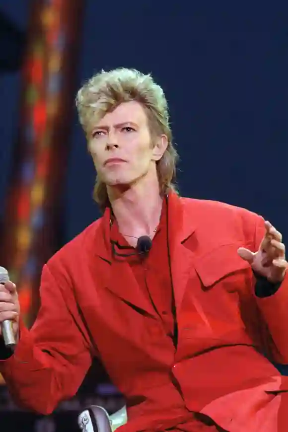 Der britische Sänger David Bowie