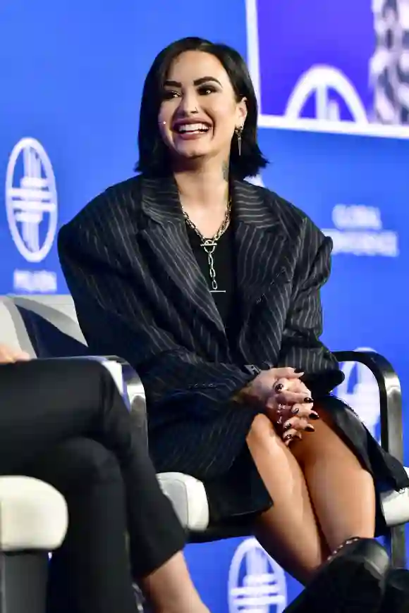 Demi Lovato auf der Milken Institute Global Conference 2023