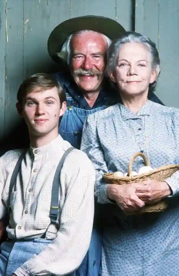 „Die Waltons“: Richard Thomas, Ellen Corby und Will Geer