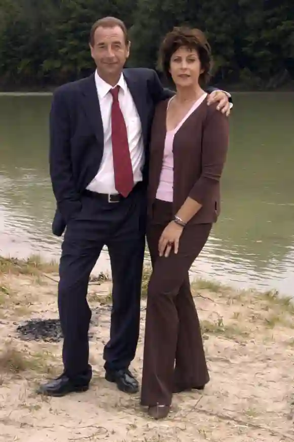 Dietrich Siegl und Mona Seefried in "SOKO Donau"