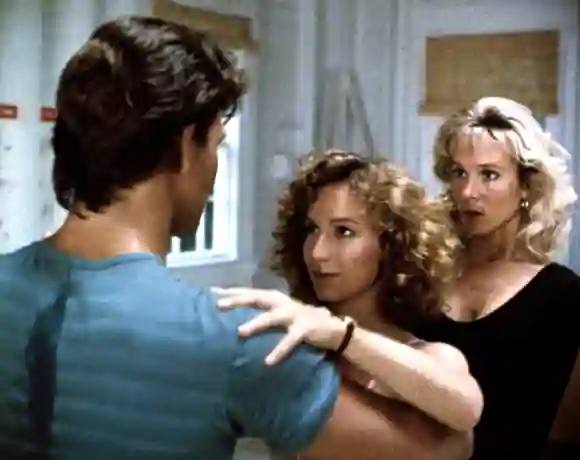 Patrick Swayze, Jennifer Grey und Cynthia Rhodes in „Dirty Dancing“